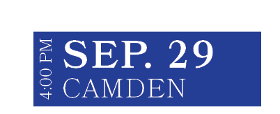 Camden,SEP. 29,4:00 P