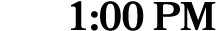 1:00 pm