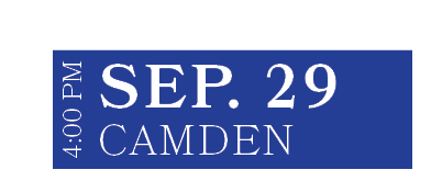 Camden,SEP. 29,4:00 P