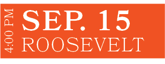 Roosevelt,SEP. 15,4:00 P