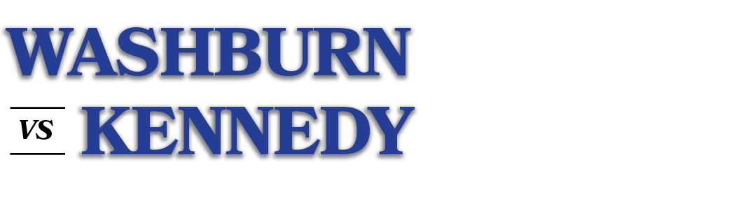 VS,Kennedy ,Washburn