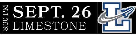 LIMESTONE,SEPT. 26,8:30 P