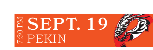 PEKIN,SEPT. 19,7:30 P