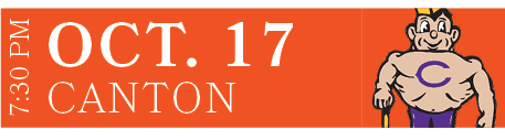 CANTON,OCT. 17,7:30 P