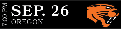 OREGON,SEP. 26,7:00 P