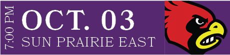 SUN PRAIRIE EAST,OCT. 03,7:00 P
