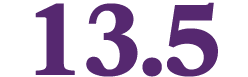 13.5