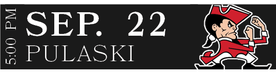 PULASKI,SEP. 22,5:00 P
