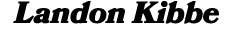 Landon Kibbe
