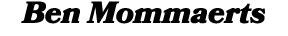 Ben Mommaerts