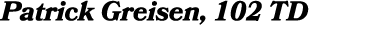 Patrick Greisen, 102 TD