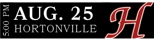 HORTONVILLE,AUG. 25,5:00 PM
