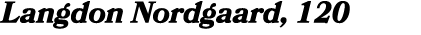 Langdon Nordgaard, 120