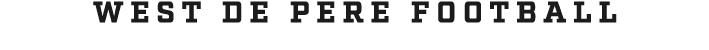 WEST DE PERE football