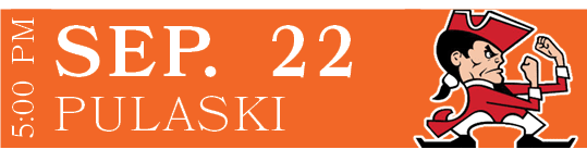PULASKI,SEP. 22,5:00 P