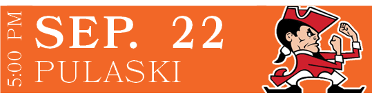 PULASKI,SEP. 22,5:00 P