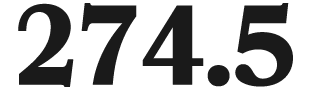 274.5