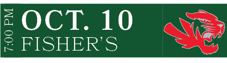 FISHER’S,OCT. 10,7:00 P