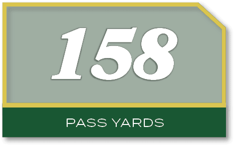158,PASS YARD