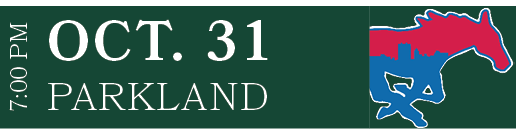 PARKLAND,OCT. 31,7:00 P