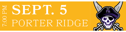 PORTER RIDGE,SEPT. 5,7:00 P