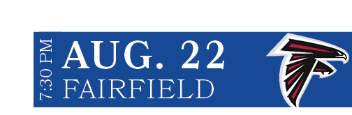 Fairfield,AUG. 22,7:30 P