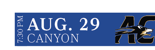 Canyon,AUG. 29,7:30 P