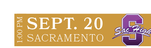 Sacramento,SEPT. 20,1:00 P