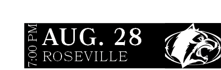 ROSEVILLE,AUG. 28,7:00 P