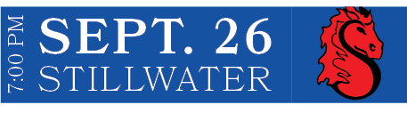 STILLWATER,SEPT. 26,7:00 P