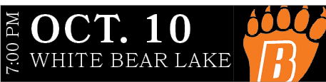 WHITE BEAR LAKE,OCT. 10,7:00 P