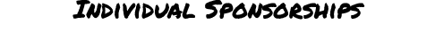 Individual Sponsorships