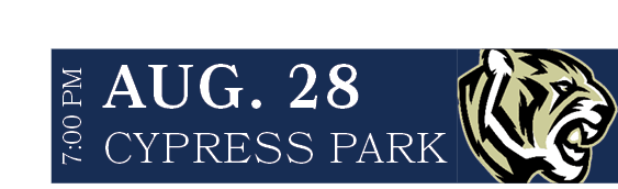 CYPRESS PARK,AUG. 28,7:00 P