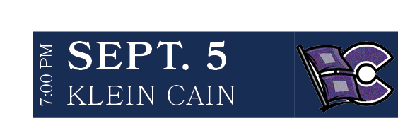 KLEIN CAIN,sept. 5,7:00 P