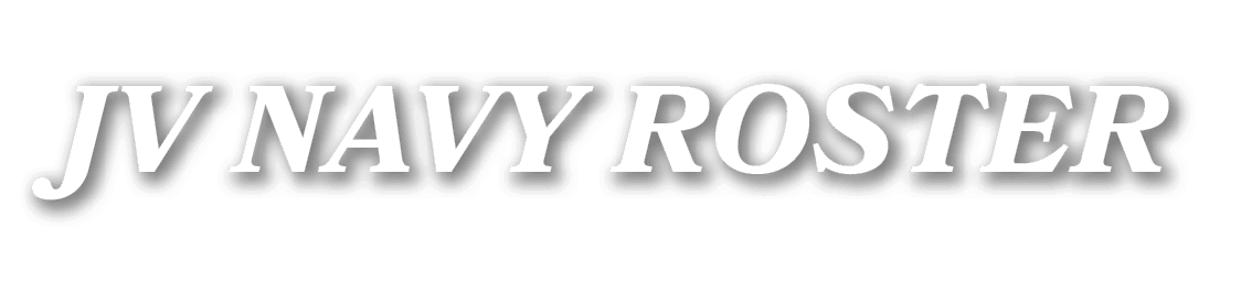 jv navy roster