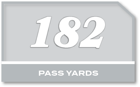 182,PASS YARD