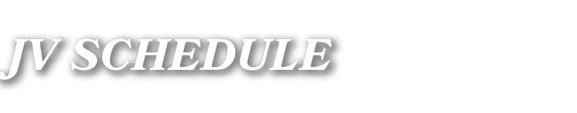 JV Schedule