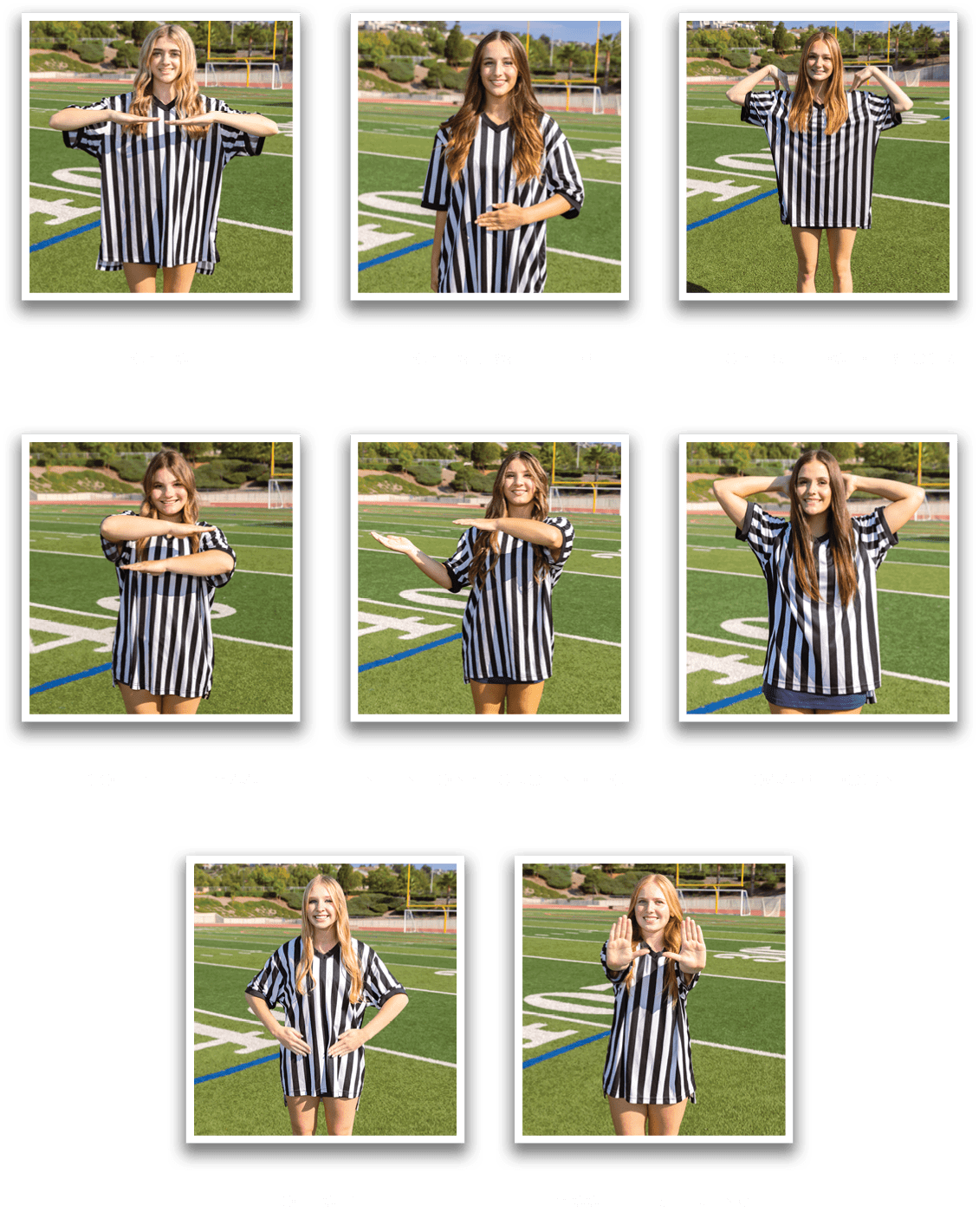 Pass Interference,Offside,Loss of Down,Intentional Grounding,Incomplete Pass,Illegal blindside block,Illegal substitu...