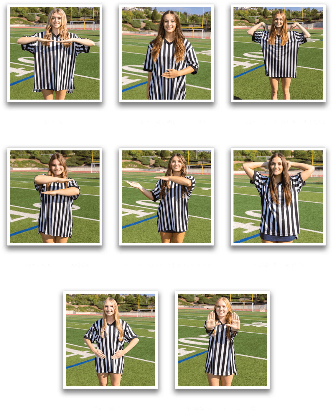 Pass Interference,Offside,Loss of Down,Intentional Grounding,Incomplete Pass,Illegal blindside block,Illegal substitu...