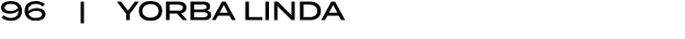 96 | yorba linda