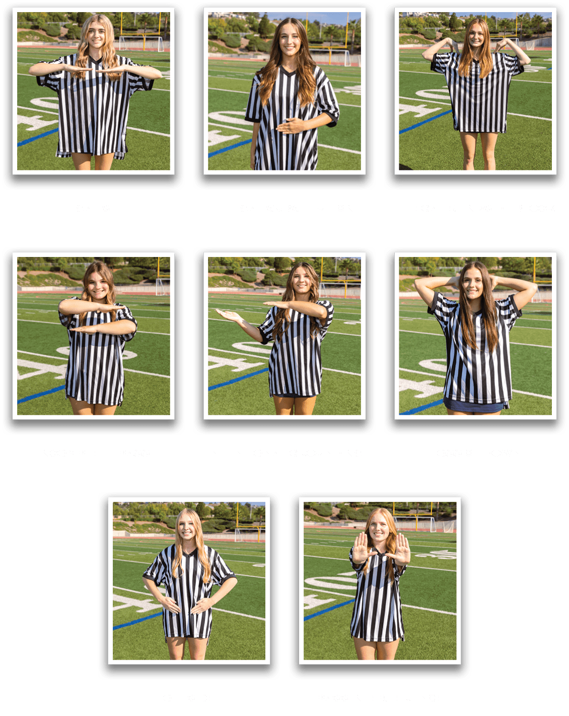 Pass Interference,Offside,Loss of Down,Intentional Grounding,Incomplete Pass,Illegal blindside block,Illegal substitu...