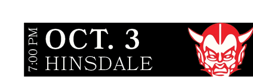 HINSDALE,OCT. 3,7:00 P