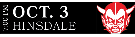 HINSDALE,OCT. 3,7:00 P