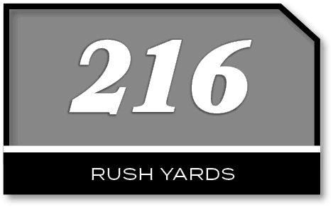 216,RUSH YARD