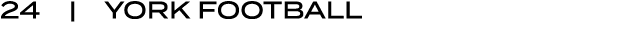 24 | York Football