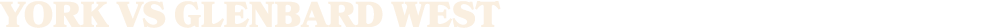 YORK VS GLENBARD WEST