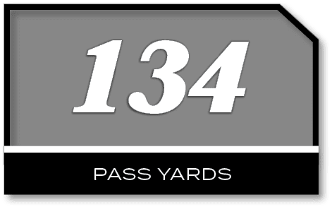 134,PASS YARD