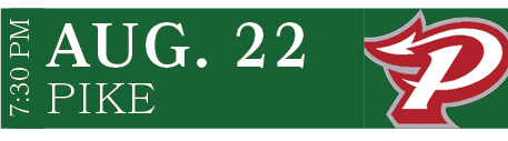 pike,aug. 22,7:30 P