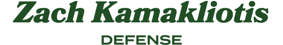 Zach Kamakliotis DEFENSE