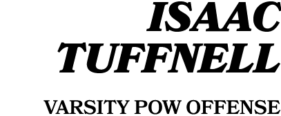 Isaac Tuffnell Varsity POW Offense